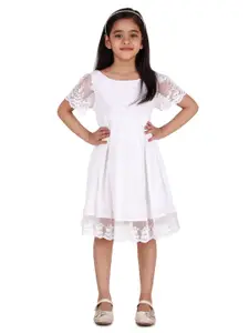 Miyo Fit & Flare Cotton Dress