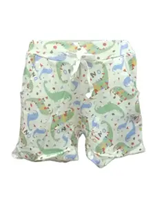 CELEBRITY CLUB Girls Graphic Printed Cotton Shorts