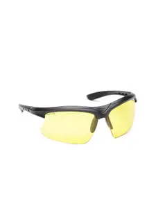 Fastrack Men Yellow Sports Sunglasses