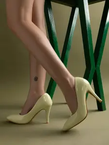 Shezone Pointed Toe Closed Back Stiletto Pumps