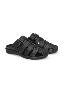 Azzaro Black Slip-On Comfort Sandals