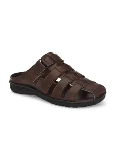 Azzaro Black Velcro Comfort Sandals