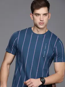 WROGN Striped Pure Cotton Slim Fit T-shirt