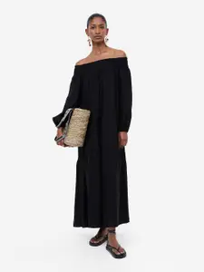 H&M Oversized Off-The-Shoulder Dress