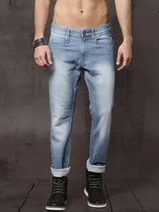Roadster Men Blue Slim Fit Mid-Rise Clean Look Jeans