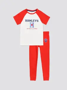 H By Hamleys Boys Printed T-shirt With Trousers