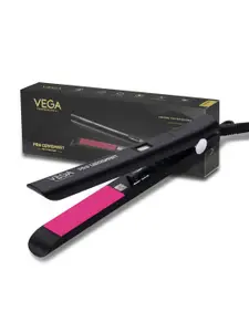 VEGA PROFESSIONAL VPMHS-06 Pro Cera Smart Hair Straightener with Floating Plates - Black