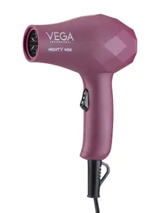 VEGA PROFESSIONAL VPVHD-06 Mighty Mini Hair Dryer with Tourmaline Technology - Burgundy
