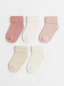 H&M Infant Boys 5-Pack Anti-Slip Socks