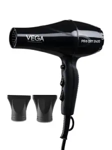 VEGA PROFESSIONAL VPMHD-03 2400W Hair Dryer with Cool Shot Button - Black