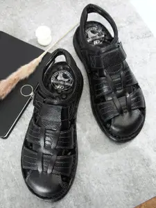 ID Leather Fisherman Sandals