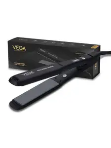 VEGA PROFESSIONAL VPPHS-04 Pro Kera Magic Hair Straightener with Floating Plates - Black