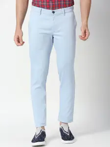 Basics Men Tapered Fit Cotton Casual Trousers