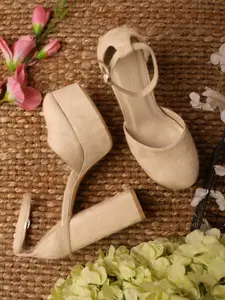 Truffle Collection Suede Mules Heels