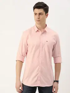 Peter England Men Slim Fit Opaque Pure Cotton Casual Shirt