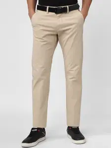 Peter England Casuals Men Slim Fit Chinos Trousers
