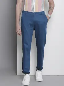 The Indian Garage Co Men Slim Fit Chinos Trousers