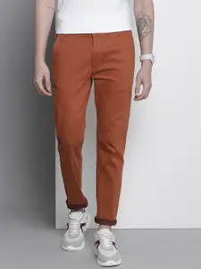 The Indian Garage Co Men Slim Fit Chinos