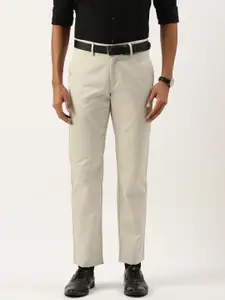 Peter England Men Slim Fit Trousers