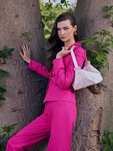 KLEIO Vegan Soft Structured Shoulder Handbag