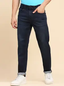 LOVEGEN Men Slim Fit Clean Look Stretchable Jeans