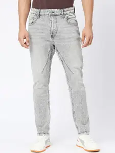 LOVEGEN Men Skinny Fit Mid-Rise Mildly Distressed Heavy Fade Acid Wash Cotton Jeans