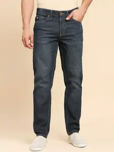 LOVEGEN Men Slim Fit Mid-Rise Clean Look Cotton Jeans