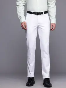 Louis Philippe Men Slim Fit Formal Trousers