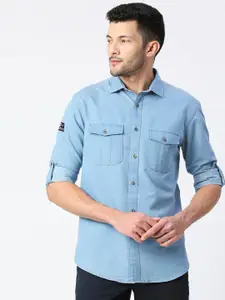 Basics Standard Slim Fit Casual Shirt