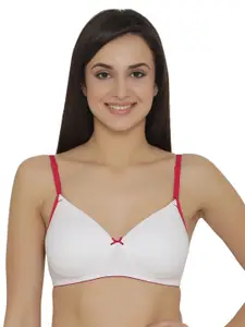 Clovia Cotton Padded Non-Wired Multiway T-Shirt Bra