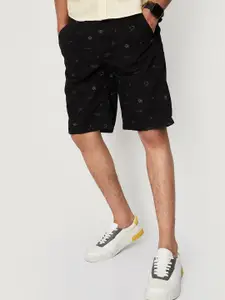 max Boys Typography Printed Rapid-Dry Pure Cotton Shorts