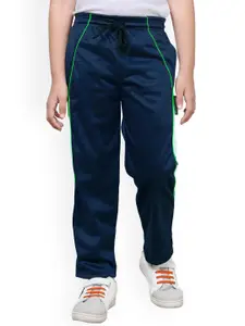 IndiWeaves Boys Side PanelledMid-Rise Regular Fit Track pant