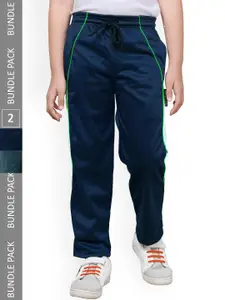 IndiWeaves Boys Pack Of 2 Track Pants