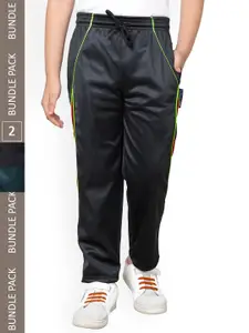 IndiWeaves Boys Pack Of 2 Track Pants