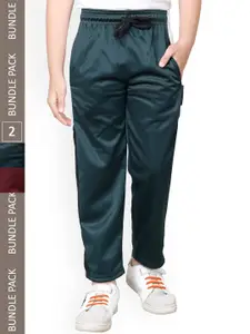 IndiWeaves Boys Pack Of 2 Track Pants