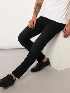 Lee Men Slim Fit Mid-Rise Clean Look Stretchable Jeans