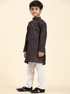 Pro-Ethic STYLE DEVELOPER Boys Printed Regular Kurta With Pyjamas