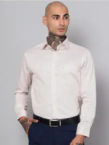 Cantabil Comfort Textured Cotton Formal Shirt