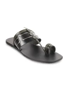 Metro Men One Toe Leather Comfort Sandals