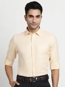 Turtle Modern Slim Fit Spread Collar Pure Cotton Formal Shirt