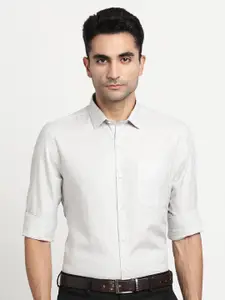 Turtle Cotton Modern Slim Fit Opaque Formal Shirt