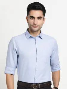 Turtle Modern Slim Fit Pure Cotton Formal Shirt