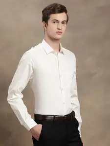 Turtle Modern Slim Fit Opaque Cotton Formal Shirt