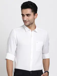 Turtle Relaxed Slim Fit Spread Collar Casual Shirt