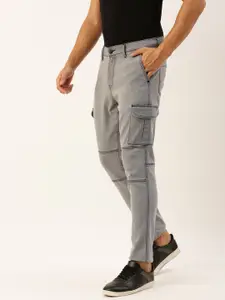 IVOC Men Slim Fit Stretchable Cargo Jeans