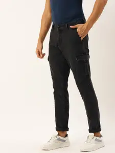 IVOC Men Slim Fit Stretchable Cargo Jeans