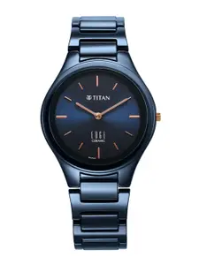 Titan Edge Ceramic Women Quartz Analogue Watch 2653QC03