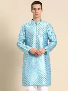 Anouk Ethnic Motif Printed Silk Cotton Kurta