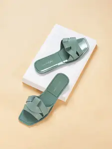 Forever Glam by Pantaloons Strappy Open Toe Flats