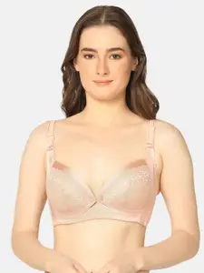 MAMMA PRESTO Lace Detail Non-Wired Lightly Padded Nursing Maternity Bra Anti Bacterial